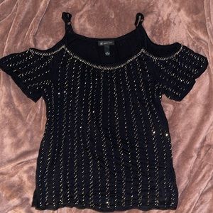 I-N-C Beaded top
